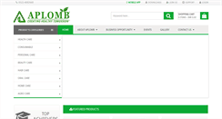 Desktop Screenshot of myaplombbusiness.com